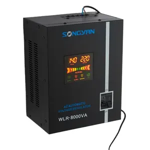 벽 마운트 낮은 입력 전압 조정기 220v 230v 출력 3000w 자동 전압 안정제