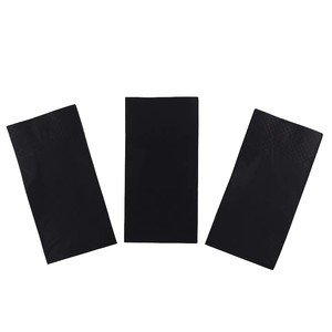 Serviettes <span class=keywords><strong>de</strong></span> table jetables colorées 1 pli, style sac, toucher lin, en pâte <span class=keywords><strong>de</strong></span> bois vierge, douces, en papier – Offre Spéciale - Product Image 5