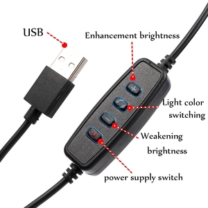 Anneau lumineux LED tricolore de 10 pouces avec trépied de 2 m pour maquillage, diffusion en direct et vidéos TikTok – Vente en gros - Product Image 4