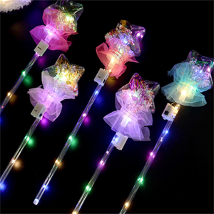 Cây Gậy Thần Tiên <span class=keywords><strong>LED</strong></span> Halloween Cây Đũa Thần Phát Sáng Đồ Chơi Rave Cây Đũa Thần Phát Sáng Cho Sinh Nhật Đồ Chơi Trẻ Em Mới Lạ Đạo Cụ Hóa Trang - Product Image 5