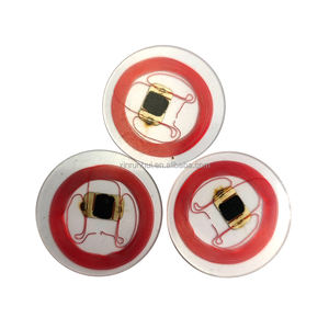 Venta al por mayor Prelam PVC Rfid tarjeta incrustación hoja transparente etiqueta <span class=keywords><strong>QR</strong></span> código Chip antena transparente Control DE ACCESO PVC etiqueta NFC inteligente - Product Image 4