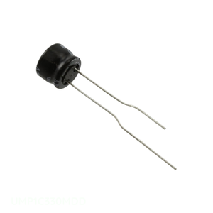 Condensateur original UMP1C330MDD à traversage de circuit, aluminium, 33 µF, 20 %, 16 V, radial TH, 33 µF - Product Image 1