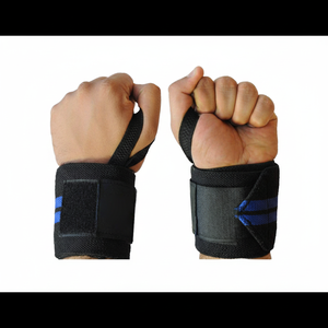 Poignets réglables de poignet d'haltérophilie de gymnase de logo personnalisé - Product Image 1