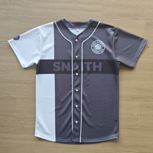 Dblue mejor calidad personalizado sublimado Softball Jersey al por mayor camiseta de béisbol con botón - Product Image 5