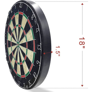 Chuyên nghiệp Tự Chữa Bệnh tùy chỉnh Blade lông Dartboard một mức độ sisal xách tay Bảng phi tiêu cho trò chơi - Product Image 1
