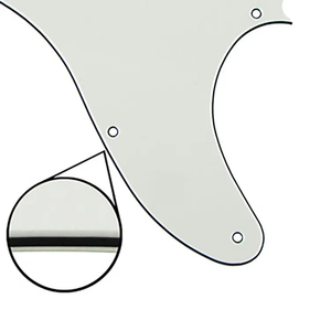 Battipenna per Chitarra TL a 3 Strati Bianco Invecchiato con Foro per Pickup sul Manico TL, per Ricambi Chitarra Elettrica - Vendita all'Ingrosso - Product Image 3