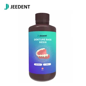 Résine liquide pour imprimante 3D dentaire, matériau d'impression 3D, résine pour modèle dentaire, matériaux de laboratoire, photopolymérisation, 1 kg/500 g - Product Image 5