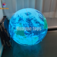 Planète gonflable LED rechargeable