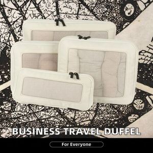 Bolsa de Viaje de Negocios con Malla de Compresión, Bolsa de Almacenamiento de Poliéster con Cierre de Cremallera para Ropa de Negocios - Product Image 2