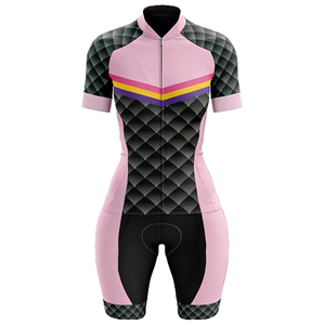 ชุดปั่นจักรยานแบบชิ้นเดียวสำหรับผู้หญิง ระบายอากาศได้ดี แห้งเร็ว กระชับเข้ารูป คุณภาพพรีเมียม ระดับมืออาชีพ เหมาะสำหรับกิจกรรมปั่นจักรยานประจำวัน - Product Image 6