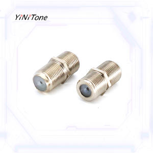 Adaptador de acoplador de conector hembra tipo F RG6 RG59 RF Cable coaxial <span class=keywords><strong>Radio</strong></span> Video datos aplicación de telefonía conector para teléfonos móviles - Product Image 5