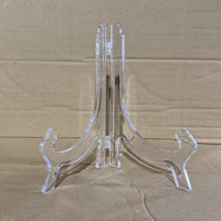 Nouveau support décoratif transparent pour assiettes en céramique et cadres photo