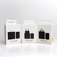Chargeur Super Rapide 60W pour Samsung avec Prise EU/US/UK, Câble de Charge Rapide Type C pour Samsung Galaxy S25 S26 Ultra A57 A56