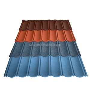 Lámina de Techo Metálica Ligera con Recubrimiento de Piedra, Estilo Español, Ignífuga, Aspecto de <span class=keywords><strong>Pizarra</strong></span>, Fácil Instalación, Panel de Techo - Product Image 2