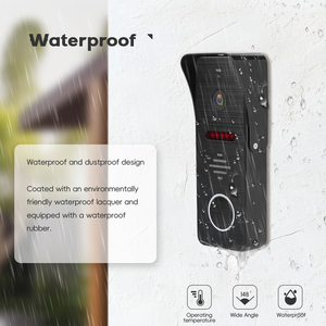 Système de visiophone 2 fils WiFi IP avec sonnette caméra 1080P pour les familles avec fonction d'ouverture de porte - Product Image 6