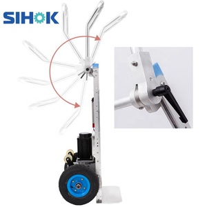 Pembawa Kargo Beban Aluminium Multifungsi Keranjang Tangan & Troli Baterai Lithium Tugas Berat Truk Tangan Elektrik Dapat Dikonversi - Product Image 1