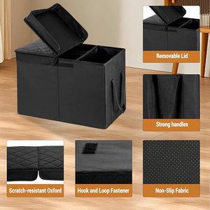 Custom Large Dog Car Seat Extender Rear Seat Extender with Storage Car Organizer <b>Gap</b> Filler - Product Image 4