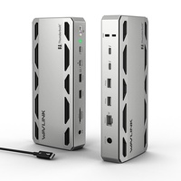 Base de Conexión Thunderbolt 5 13 en 1 Certificada por Intel para Mac y Windows, Integra una Ranura para SSD de hasta 6000 Mb/s, Alimentación PD de 140 W