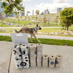Custom Eco-Friendly Biodegradable Cornstarch Compostable <b>Dog</b> Poop Bags Pet Waste Disposal - Product Image 1