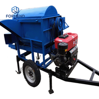 Batteuse à blé et soja diesel de haute qualité 12-15 CV fabriquée en Chine à vendre