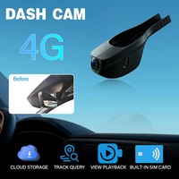 Caméra embarquée 4G HOLROADX 2K avant/arrière pour Seat Ibiza 2016-2025, contrôle par application, Plug & Play, vision nocturne, avec GPS et carte SIM