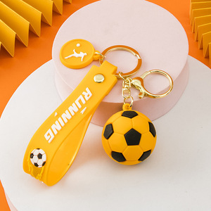 Llavero <span class=keywords><strong>de</strong></span> PVC al por mayor, con diseño <span class=keywords><strong>de</strong></span> estrella <span class=keywords><strong>de</strong></span> fútbol, mascota, recuerdo para aficionados, colgante pequeño para mochila escolar - Product Image 6