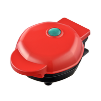 Offre Spéciale Portable Mini Gaufrier Multi-usages Électrique Snack Cuisine Cuisson Personnalisé Sandwich Petit Déjeuner Maker Machine