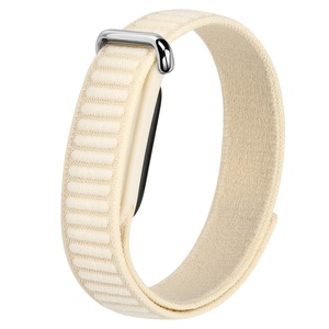 Upro Wave Pattern Nylon Loop <b>Watch</b> Band for Google Fitbit Air Quick Dry Hook and Loop Sport Strap Adjustable Woven Wristband - Product Image 4
