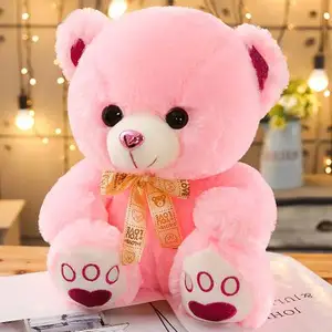 Bán buôn tùy biến 35cm 50cm 65cm Kawaii thời trang gấu siêu mềm tùy chỉnh gấu bông đồ chơi sang trọng