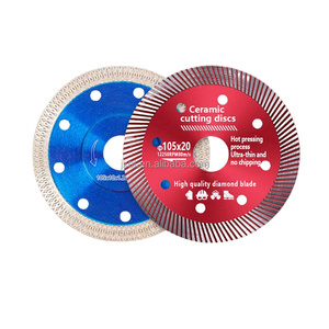Super X-<strong>Turbo</strong> <strong>Diamond</strong> Saw Blade For 115mm Granite Marble Tile &amp; Porcelain Ceramic Cutting High Quality Industrial Grade - Product Image 1