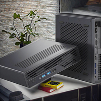 MS-A2 Mini Workstation AMD Ryzen 7 7745HX (hingga 5.1GHz) Barebone Tanpa Penyimpanan/OS Mini PC /2xUSB-C Tiga Layar