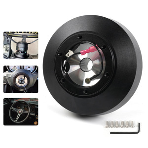 ฐานพวงมาลัยสำหรับฟอร์ด F150 161H สีดำ อะแดปเตอร์สำหรับติดตั้งเพิ่มเติม พร้อมสกรูและประแจอัลเลน - Product Image 4