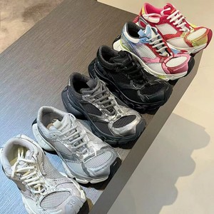 Baskets de course décontractées respirantes en maille à lacets pour hommes <span class=keywords><strong>et</strong></span> femmes, style rétro printemps-été, à semelle épaisse, du fabricant - Product Image 4