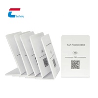 Prix d'usine, programmable, Ntag213 NFC, menu Google Review, panneau NFC Google Review, support de table NFC