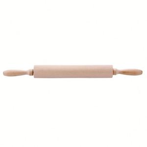 Rouleau à pâtisserie en bois personnalisé OEM pour cuisine, long et gaufré - Product Image 3