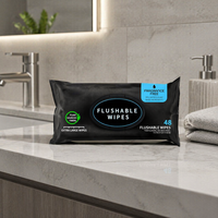 Lingettes humides pour adultes personnalisées avec étiquette, à l'aloe vera et à la vitamine E, lingettes jetables écologiques, douces, pour le nettoyage domestique, en tissu spunlace