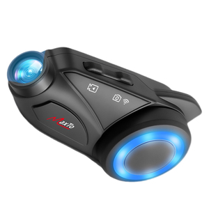 Maxto M3 خوذة إنتركوم دراجة نارية سماعة رأس بكاميرا P 6 راكبي مجموعة يتحدث مسجل واي فاي - Product Image 2