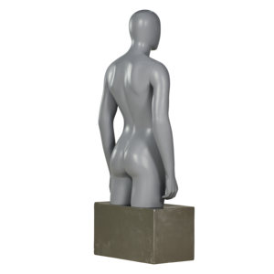 Maniquí masculino de fibra de vidrio con tocado de <span class=keywords><strong>medio</strong></span> <span class=keywords><strong>cuerpo</strong></span> gris avanzado Maniquí de <span class=keywords><strong>cuerpo</strong></span> Superior musculoso - Product Image 6