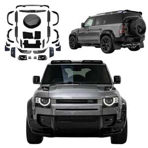 Kit <span class=keywords><strong>de</strong></span> Carrocería Estilo Urbano 2026 para Land Rover Defender 2020-2025, Venta Directa <span class=keywords><strong>de</strong></span> Fábrica, Piezas <span class=keywords><strong>de</strong></span> Reestilización en Negro Brillante con Cubierta <span class=keywords><strong>de</strong></span> Pedal y Cubierta <span class=keywords><strong>de</strong></span> Neumático - Product Image 1