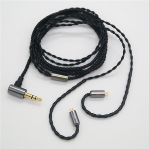 Câble de remplacement pour écouteurs intra-auriculaires 2p 0.78, en nylon avec noyau TPE, 120 cm, pour périphériques audio - Product Image 5