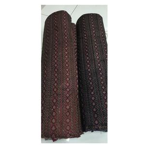 ผ้ากำมะหยี่ปักลายสำหรับชุดแต่งงานของผู้ชายเสื้อผ้ามีความกว้าง44 - Product Image 1