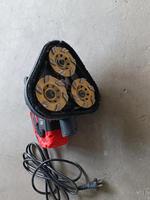 Machine de ponçage et de polissage de sol en bois à trois têtes portable haute puissance 2450W
