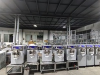 Machine à Glace Artisanale Professionnelle 36-56L à Vitesse Réglable, Congélateur Rapide pour Gelato, Machine à Crème Glacée à Refroidissement Rapide (Maquina De Helado)