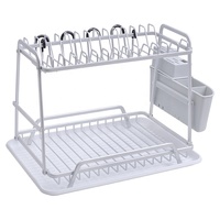 Égouttoir à vaisselle de cuisine, support de rangement pour assiettes et bols, pour plan de travail