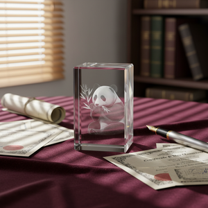 Cubo de Cristal Ecológico Pulido para Grabado Láser 3D, Servicios para Empresas de Fotografía - Product Image 4