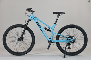 VTT à double suspension de vitesse, nouveau modèle, cadre en carbone, 27,5/29 pouces, suspension souple, VTT de descente pour adultes avec fourche en acier - Product Image 6