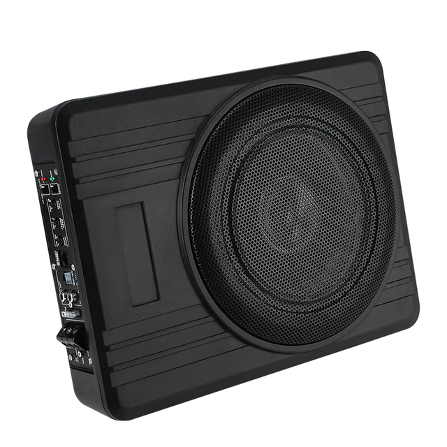 Authentic Underseat Car Subwoofer Enclosure Variable Bass Boost Function Car Speaker Easy Install Guide for Sports Coupe Set
