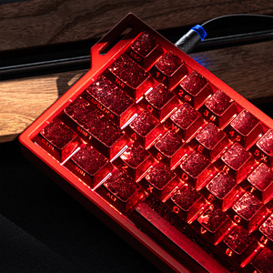 XVX Foil Series Shine-Through Double-Shot Cherry Profile Keycap Set Cherry Model English Custom Keyboard Diy 39/61/100/120 touches - Product Image 2