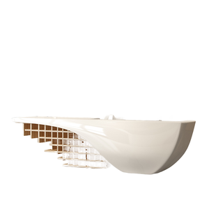 โต๊ะต้อนรับในโรงแรมแบบกำหนดได้เองแบบทันสมัยโต๊ะรับแขกทาสีรูปทรงไม่สม่ำเสมอแบบเรียบง่ายสำหรับเคาน์เตอร์บาร์ร้านเสริมสวย - Product Image 6