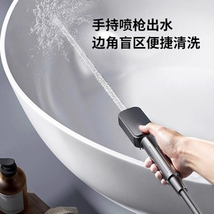Cabezal de Ducha para Bebé con Cepillo de Silicona Suave, Masajeador Portátil, Rociador de Lluvia ST-62100 Hidratante - Product Image 3